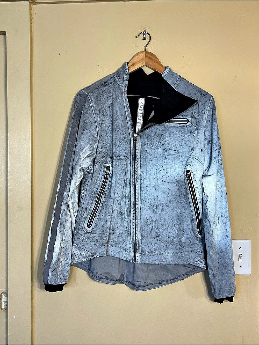 lululemon Gray Jacket Size 8